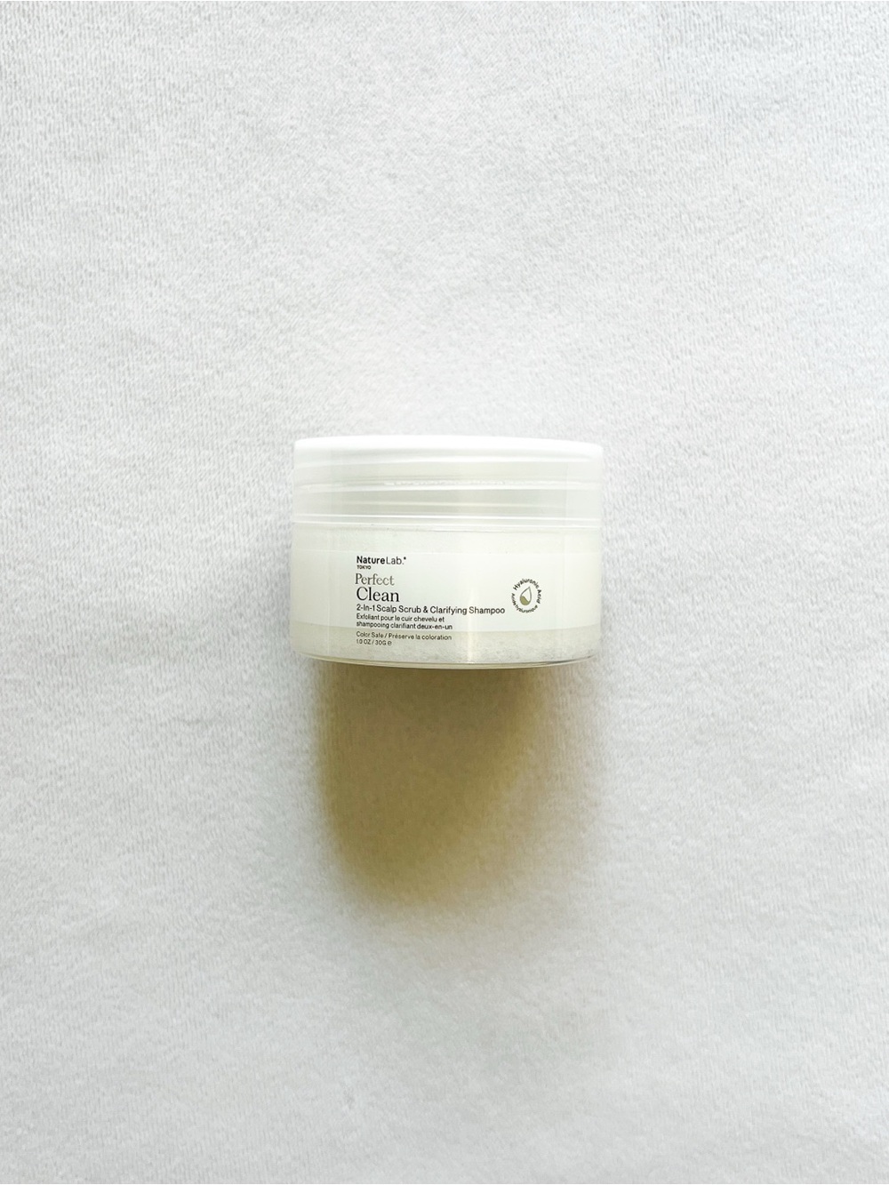 Nature Lab Perfect Clean 2-in-1 Scalp Scrub & Clarifying Shampoo - White